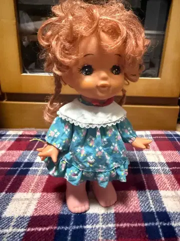 장난 캔디 꽃무늬 드레스 인형 앤티크 상품 당시 상품