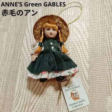 택 포함 새상품 빨간 머리 앤 미니 인형 키링 캐나다