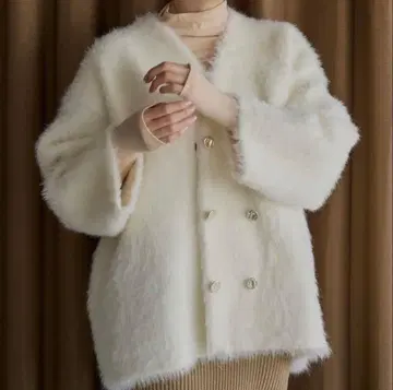 LE.EMA 모헤어 터치 가디건