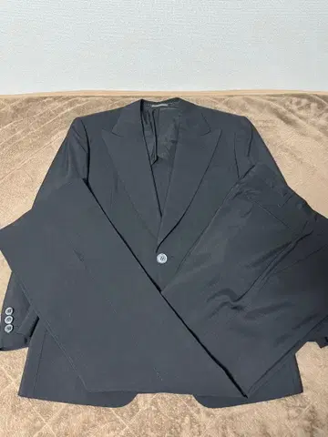 70s vintage 셋업 수트 부츠컷 플레어 영국제 원단