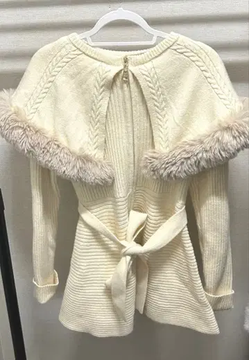 Rady 레이디 케이프 니트 코트 아이보리 M 사이즈
