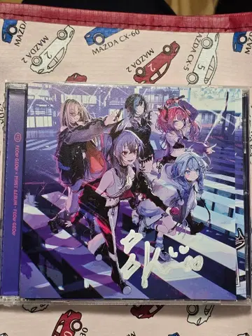 Flow Glow 1th 앨범 키키라라 비비 친필 사인 포함 결품 없음