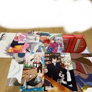 문호 스트레이독스 잡지 부록 포스터 9장 세트