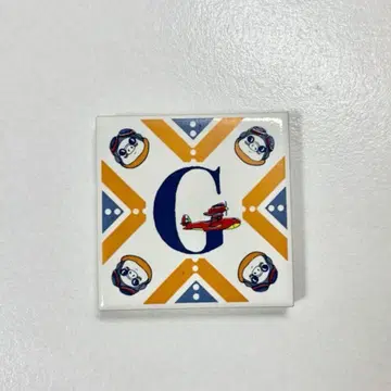 지브리 알파벳 타일 G 포르코 애니메쥬와 지브리전