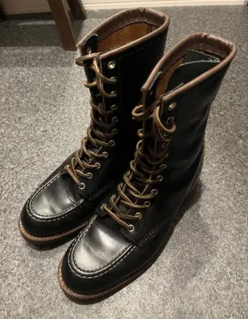 10E 110주년 한정판 레드윙 헌츠맨 레이스업 부츠 차심