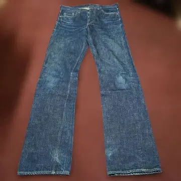 풀카운트 1108w28 가죽 패치 숨김 리벳 체인 스티치