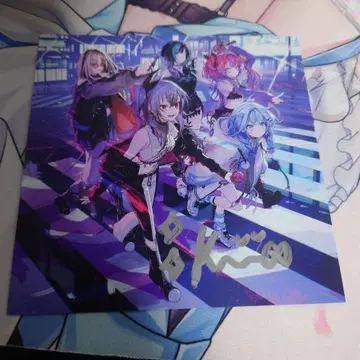 FLOWGLOW 1st 앨범 EC 수량 한정 친필 키키라라 비비