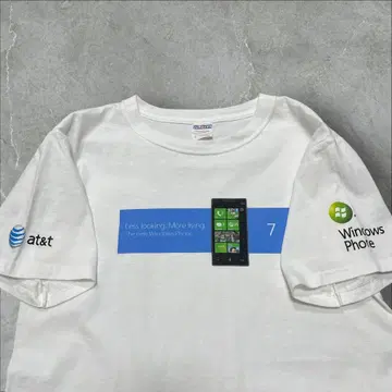 Windows Phone 프로모션 기업 tec 기업 AT&T 티셔츠