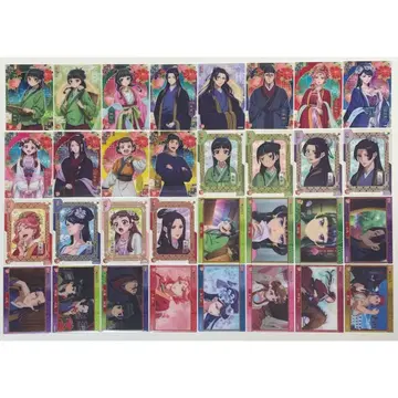 약사의 혼잣말 마오마오 진시 클리어 카드 컬렉션껌 엔스카이 전 32종