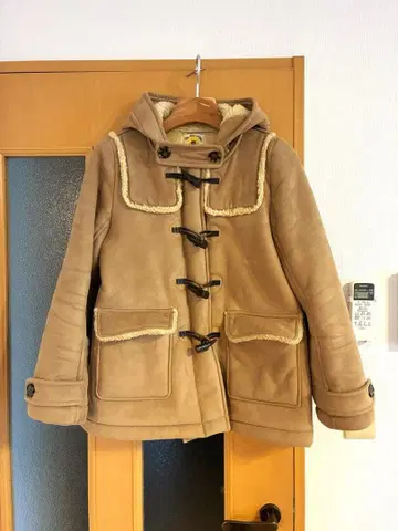 레이빔즈 보아 더플 코트 베이지 0 사이즈