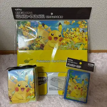 [ 미개봉 새상품 ] 포켓몬 피카츄 카드 게임 3세트