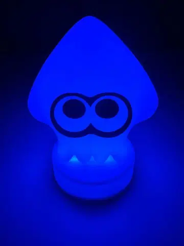 스프라툰 6색으로 변신! 오징어 방 조명