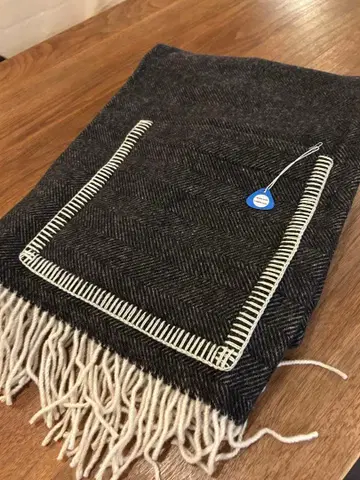 스트라토 maillot 헤링본 패턴 스톨