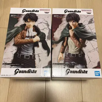 [ 미개봉 새상품 ] 진격의 거인 엘렌 리바이 피규어 Grandista