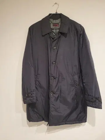 mr junko 수트 코트 자켓 다크 그레이 나일론 코트