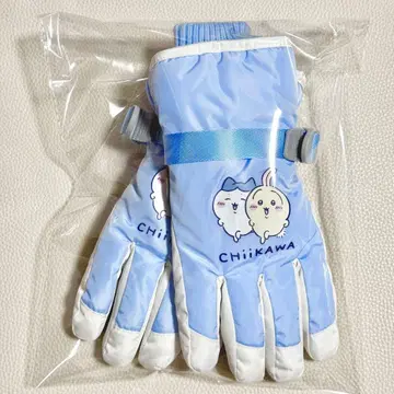 해외 MINISO 치이카와 장갑 방수 스키 그로브 하치와레 토끼