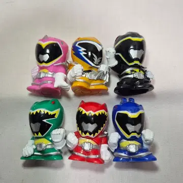 파워레인저 다이노포스 건져올리는 인형 세트