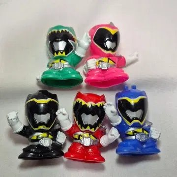 파워레인저 다이노포스 손가락 인형 세트