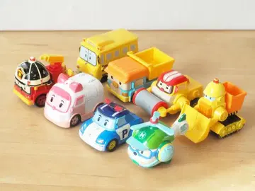 로보카 폴리 다이캐스트 시리즈 미니카 8대 세트