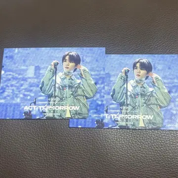 TXT 비하인드 사진 스티커 범규 2장 세트