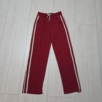 GAP 빨간색 스트라이프 져지 팬츠 XS