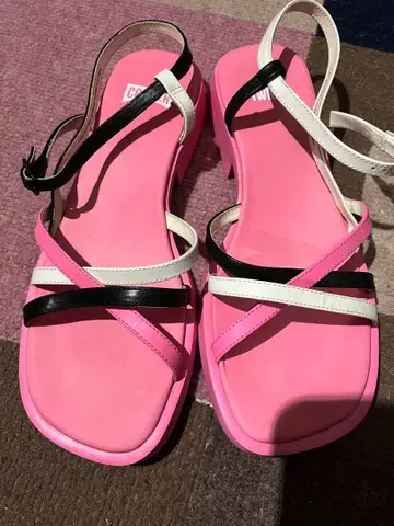 Camper 핑크 샌들 39
