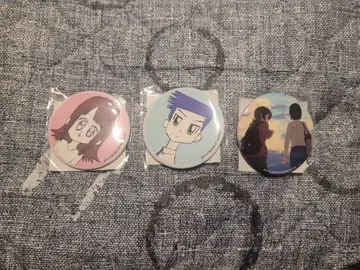 극장 애니메이션 루크백전 캡슐 토이 캔뱃지 3개 세트