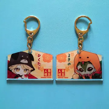 [ 제5인격 ] 십이지 에마형 아크릴 키링 포스트맨 마도카게