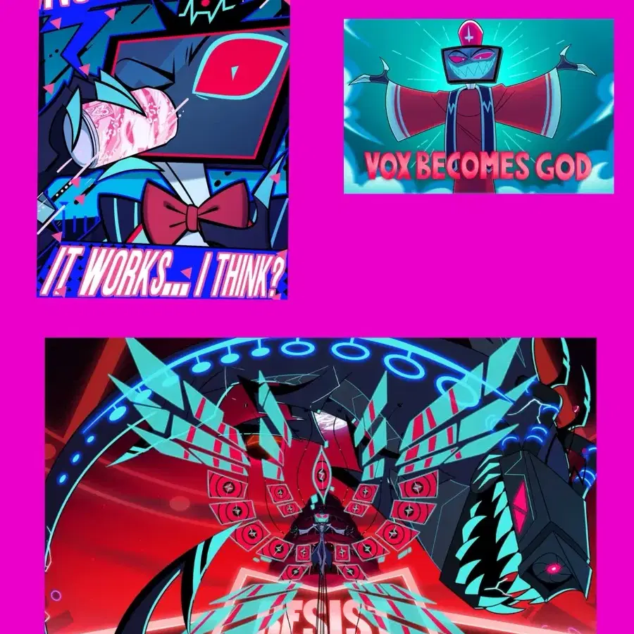 Hazbin Hotel Pride 2025 acrylic stand Alastor Niffty | Bunjang Global