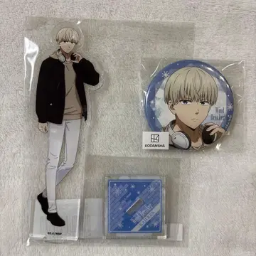 윈브레 프린세스 카페 아크릴 스탠드 캔뱃지 카지 렌