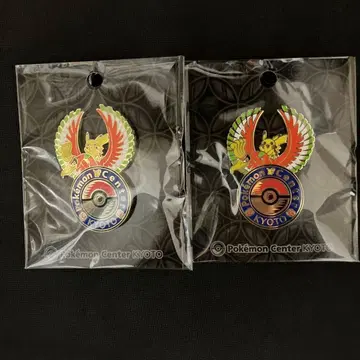 [ 2세트 익명 배송 ] 포켓몬 센터 교토 한정판 로고 핀즈