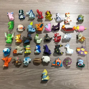 다양한 포켓몬 피규어 세트, 약 5cm 사이즈로 컬렉션에 최적 41개