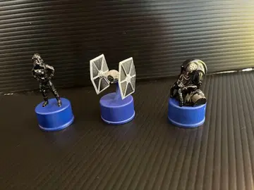 스타 워즈 타이 파이터 파일럿 병뚜껑 3종 세트