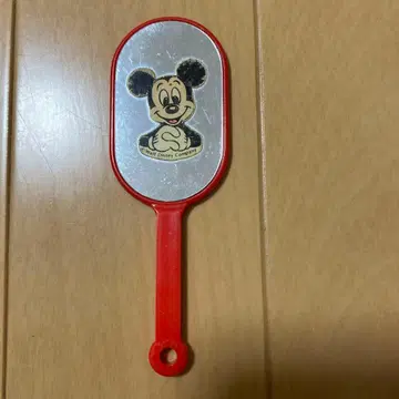 디즈니 미키마우스 손거울 빨간색