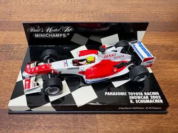 미니 챔피언스 1/43 파나소닉 도요타 2005 R. 슈마허