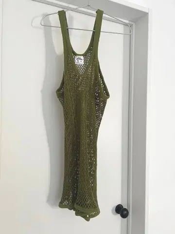 구제 의류 파이썬 메쉬 탱크 maturely todayful