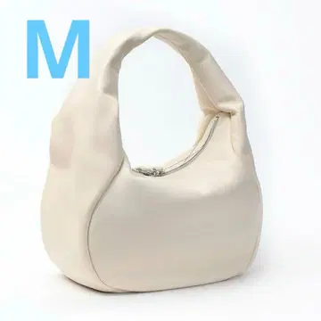 [새상품급] ADMJ 송아지 가죽 모차르트 원 숄더백 M 아이보리
