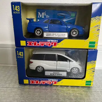 도요타 에스티마 1/43 MTECH 미니카 닛산 스카이라인 세트