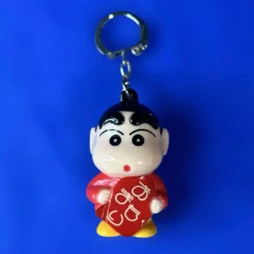 [레어 레트로] 짱구는 못말려(크레용 신짱) 소프트 비닐 키링 초기 짱구
