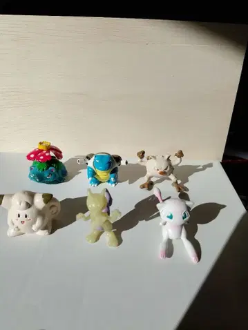 포켓몬 몬코레 초기 닌텐도 프린트 피규어 세트