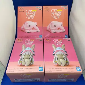 메이드 인 어비스 나나치 미티 플러피 퍼피 피규어 4종 세트