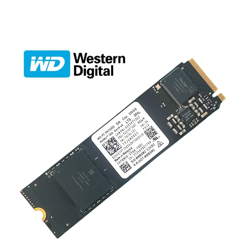 WD SN7100S M.2 NVMe 256GB SSD Gen4 미사용