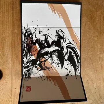 포켓몬 센터 한정판 먹그림 미니 병풍 가브리아스