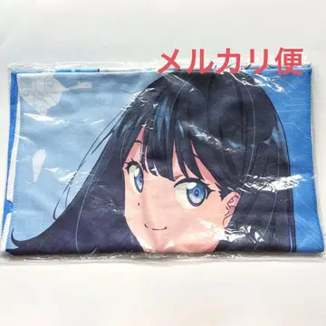 SSSS.GRIDMAN 호타루 리카 극세사 페이스 타월 카나리아