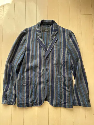 CABANE de zucca 러셀 스트라이프 자켓