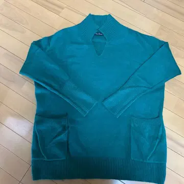 AnneCoquine 앙코키뉴 하이넥 풀오버 LL