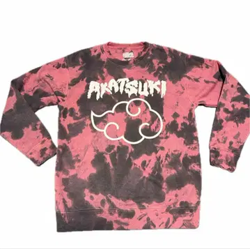 NARUTO 돌풍전 아카츠키 20주년 맨투맨 트레이닝복 타이 다이