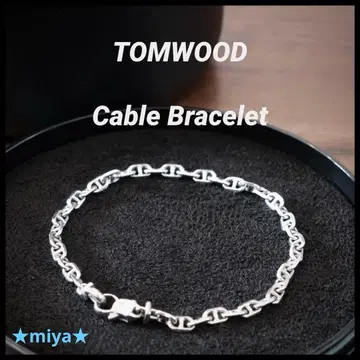 TOMWOOD / 케이블 브레이슬릿 / 7인치 팔찌