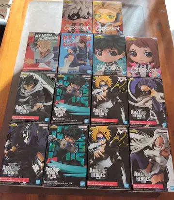 나의 히어로 아카데미아 피규어 세트 14개