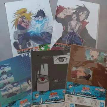 NARUTO 제일복권 우치하 사스케 우치하 이타치 데이다라 비주얼 보드
